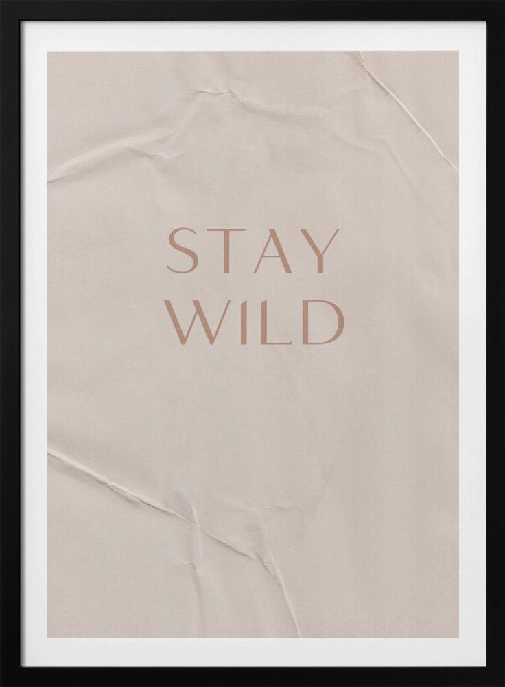 Blijf Wild | Poster