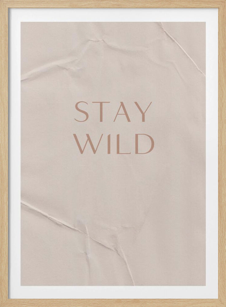 Blijf Wild | Poster
