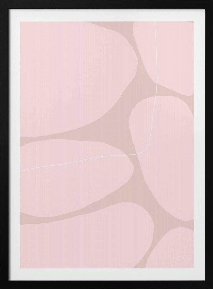Zachte bloemblaadjes dansen | Poster