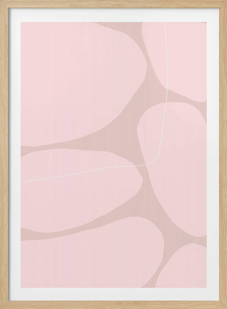 Zachte bloemblaadjes dansen | Poster