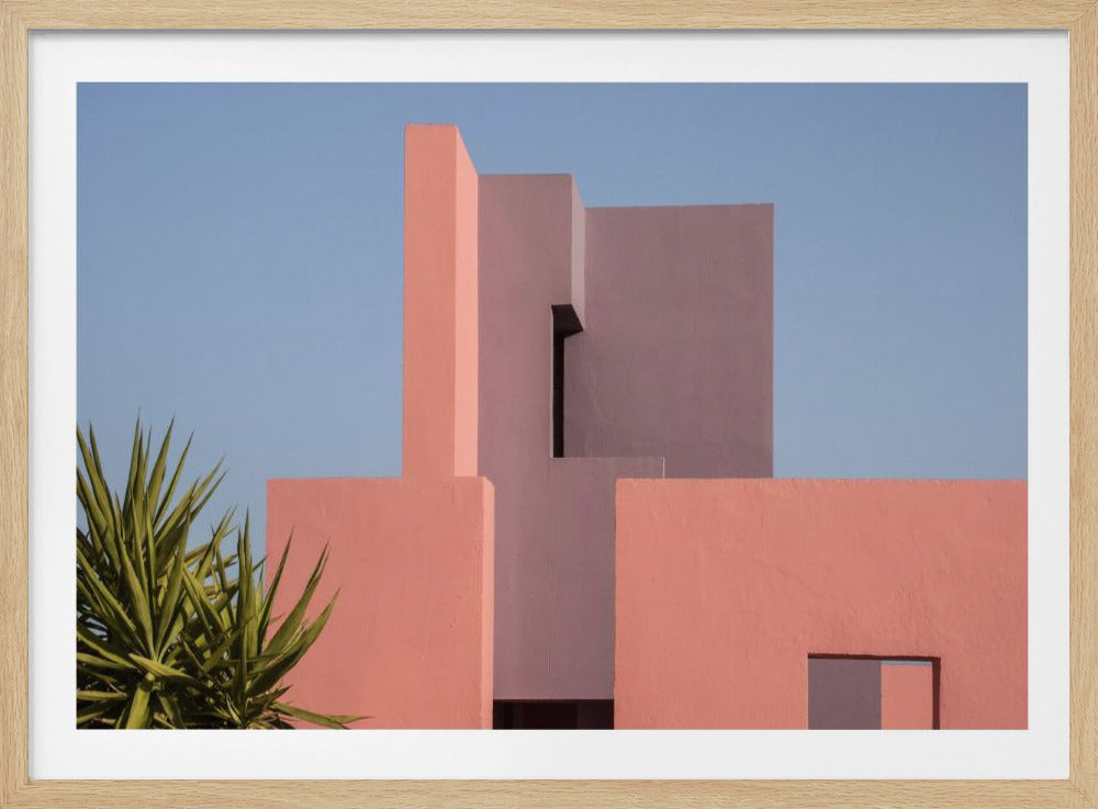 Muurschildering Rood #49 | Poster