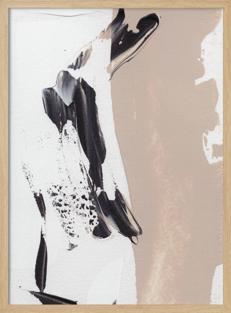 Monochrome elegantie | Poster