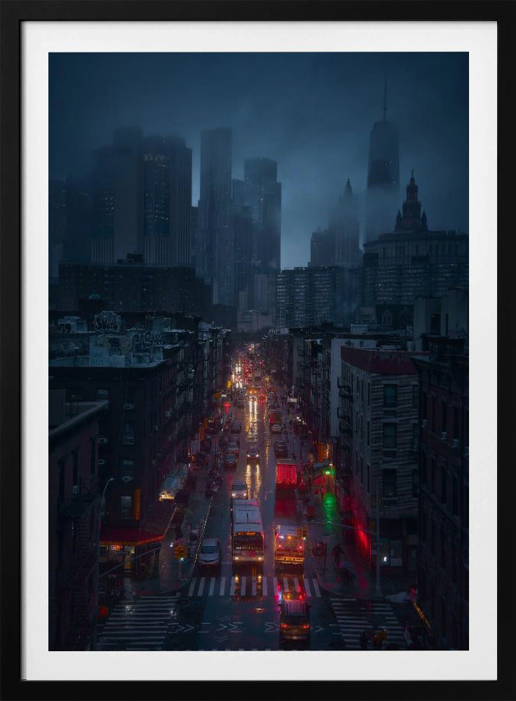 Regenachtig Chinatown | Poster