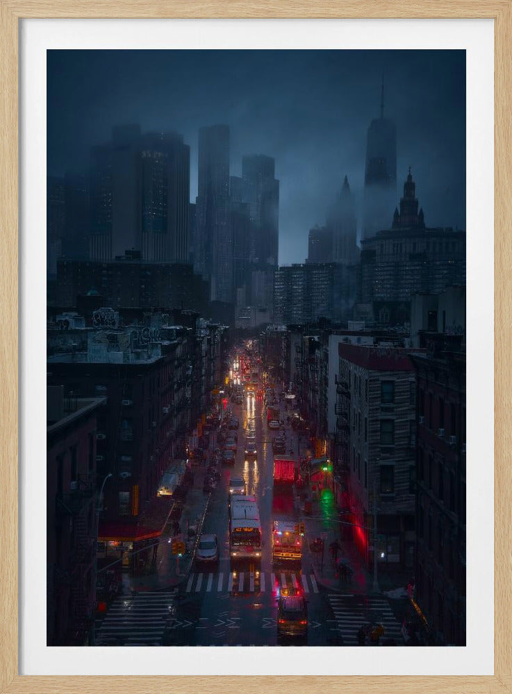 Regenachtig Chinatown | Poster