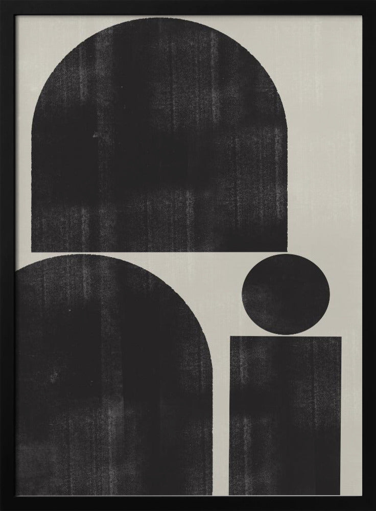 Geometrische stilte | Poster
