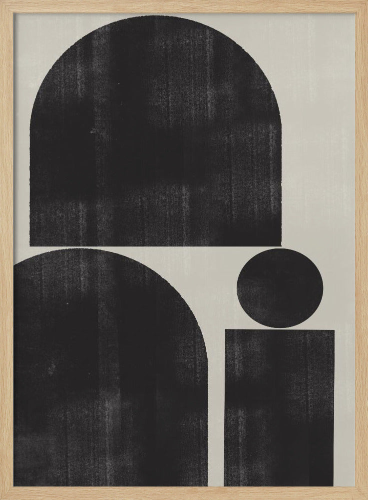 Geometrische stilte | Poster