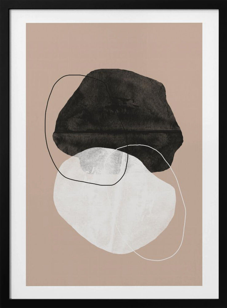 Aardse abstracties | Poster