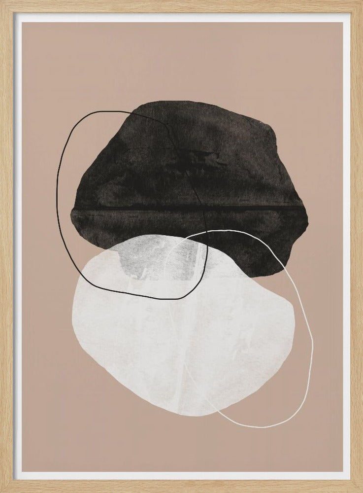 Aardse abstracties | Poster