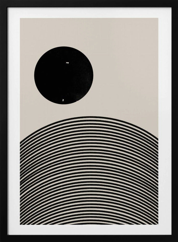 Cirkel en krommen | Poster