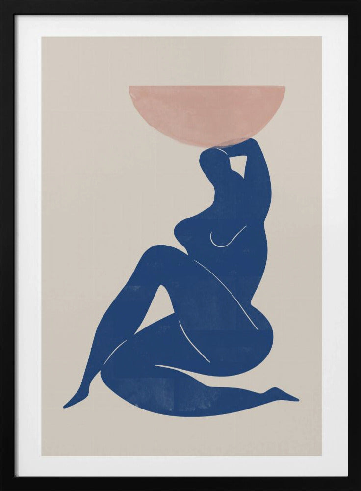 Harmonie in Blauw | Poster
