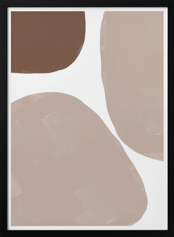 Zachte compositie nr. 4. | Poster