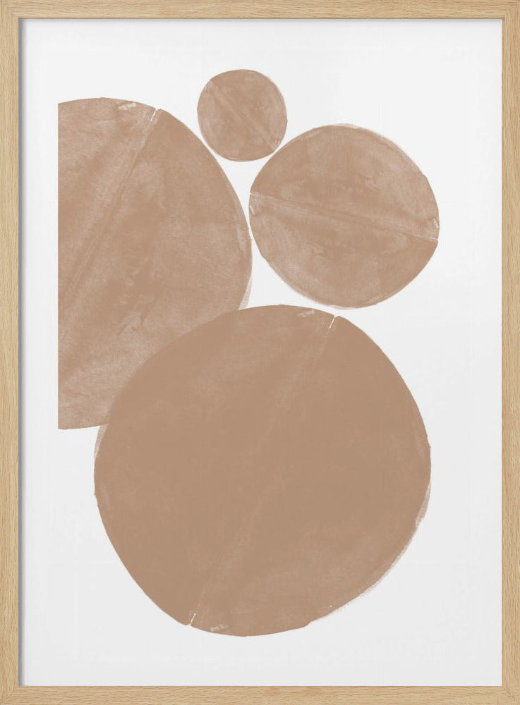 Zachte compositie nr. 5. | Poster