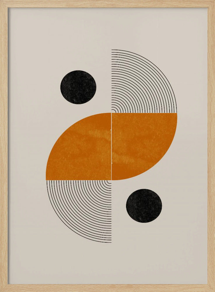 Geometrische harmonie | Poster