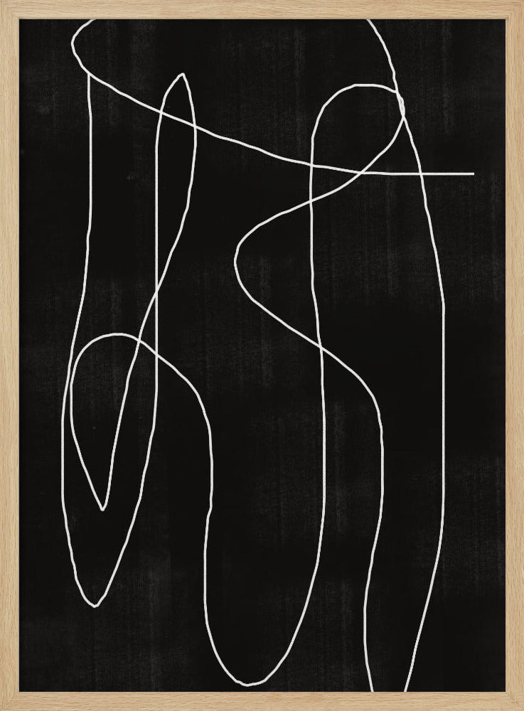 Abstracte lijn nr. 2 | Poster