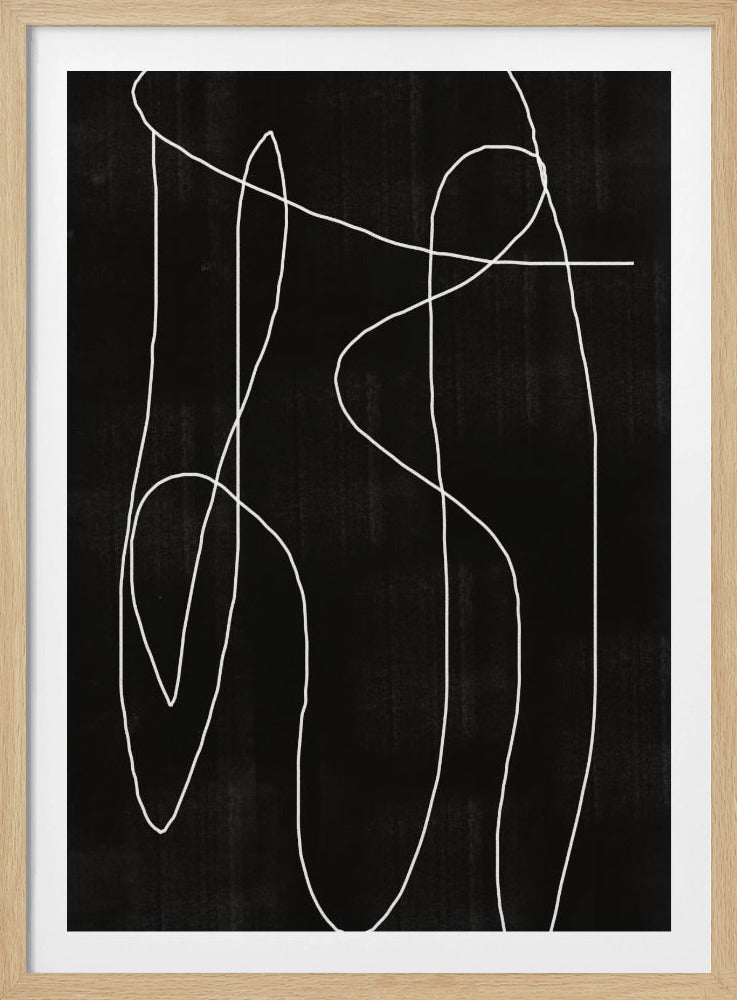 Abstracte lijn nr. 2 | Poster
