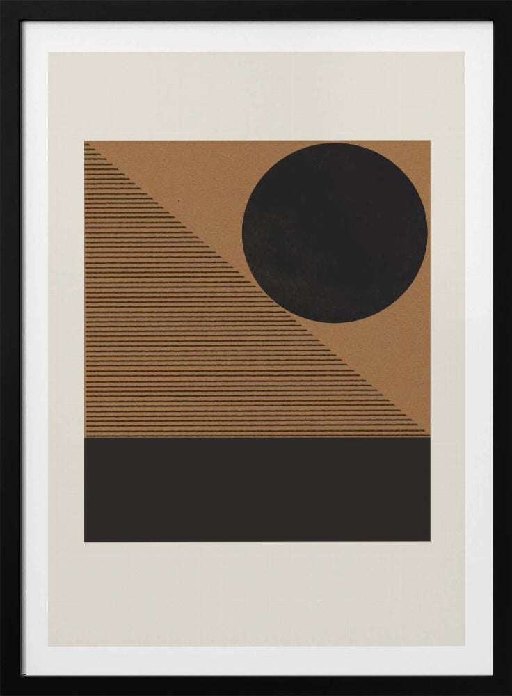 Geometrische eclips | Poster