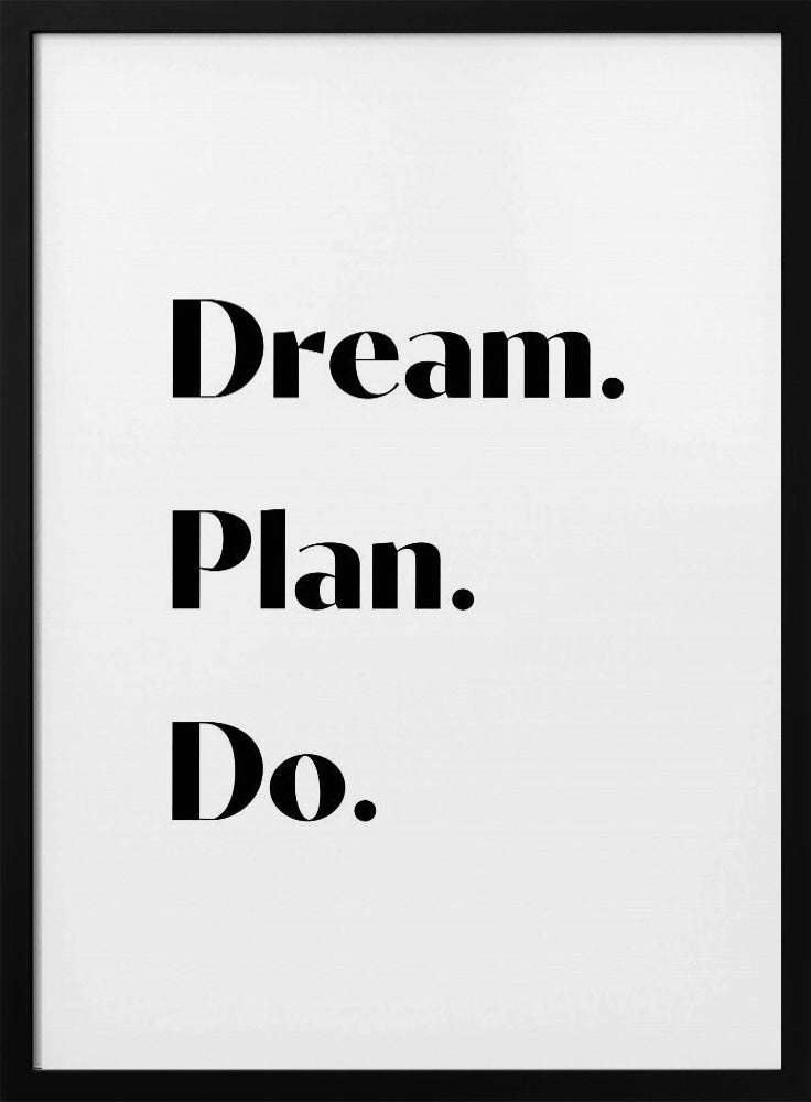 Droom Plan Do | Poster