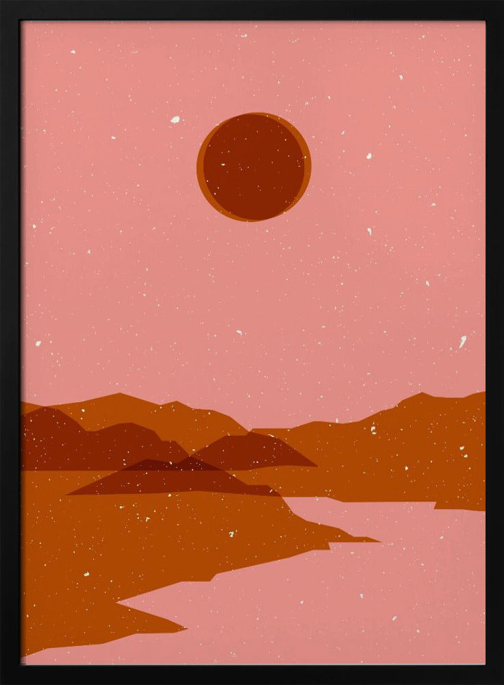 Maanlandschap | Poster