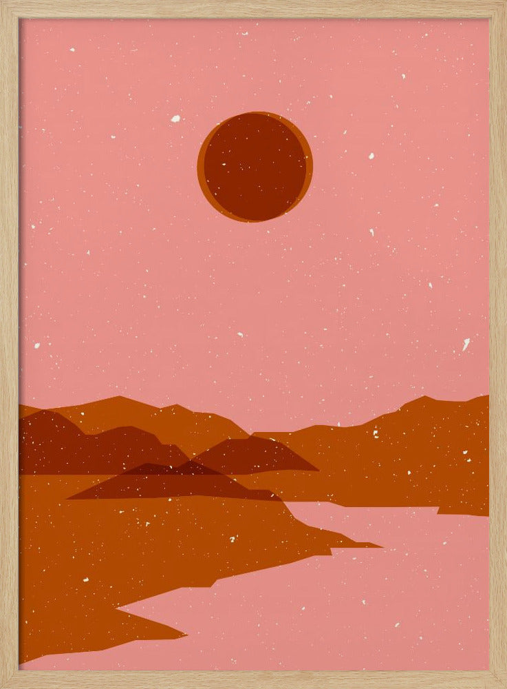 Maanlandschap | Poster