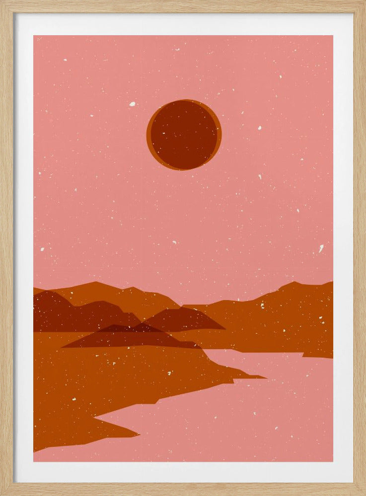 Maanlandschap | Poster