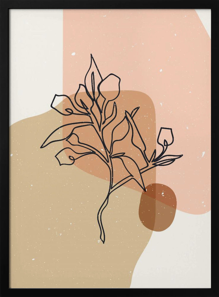 Abstracte compositie 14 | Poster