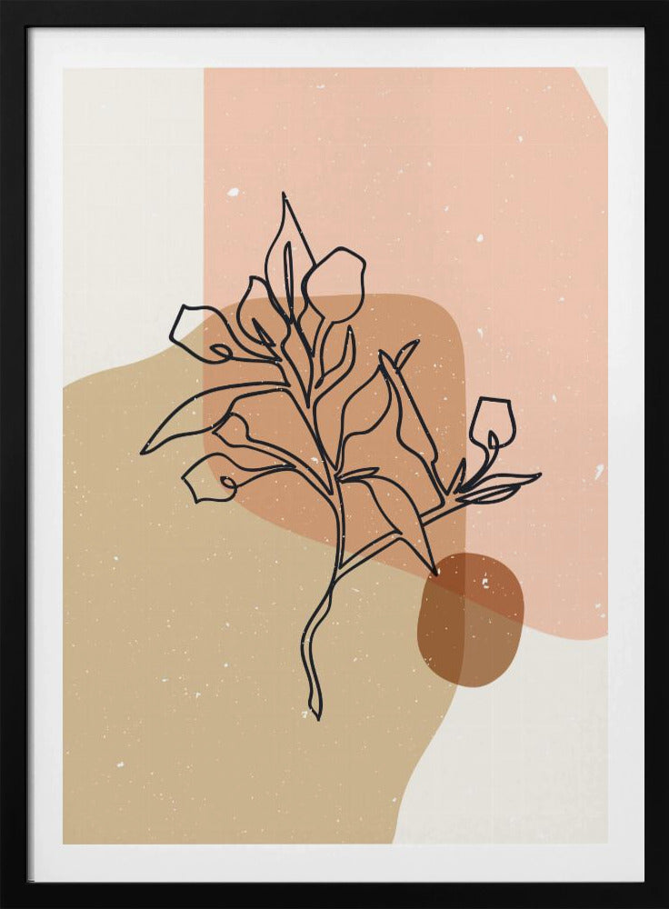 Abstracte compositie 14 | Poster