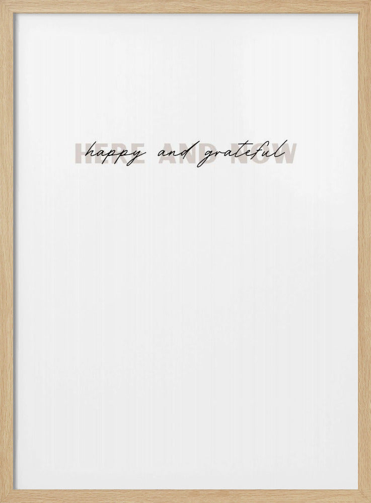 Minimalistisch typografisch kunstwerk | Poster