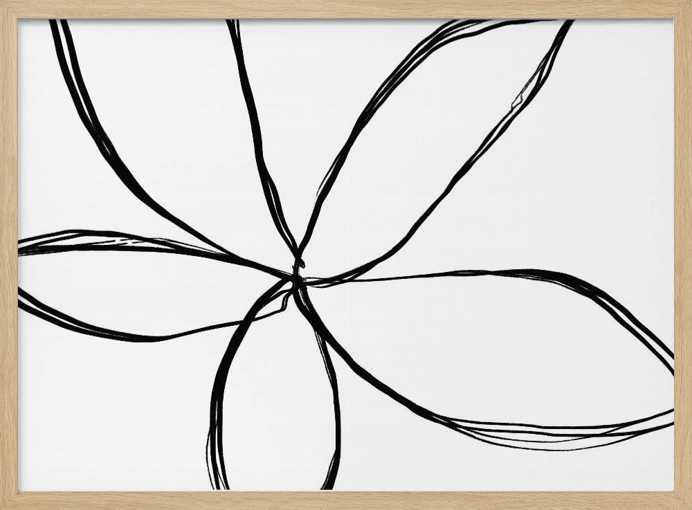 Eenvoudige bloem | Poster