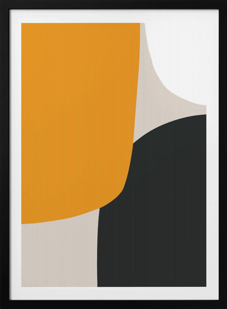 Gedurfde geometrische vormen | Poster
