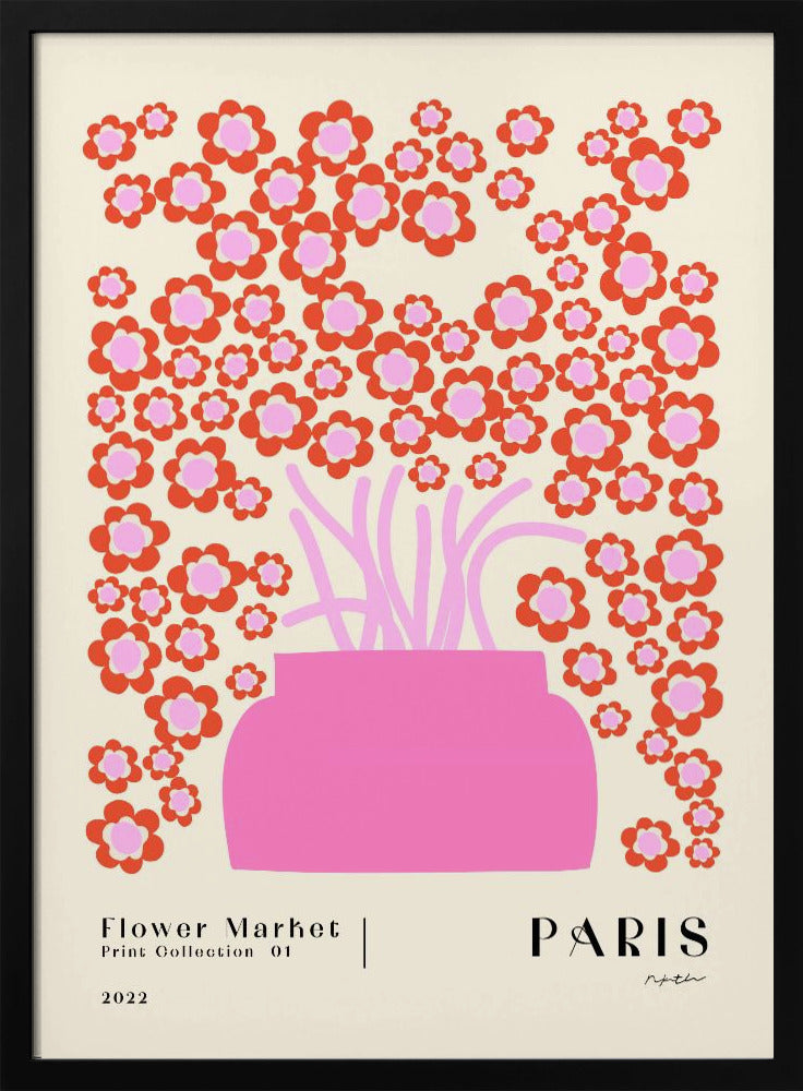 Flower Market. Paris | Poster