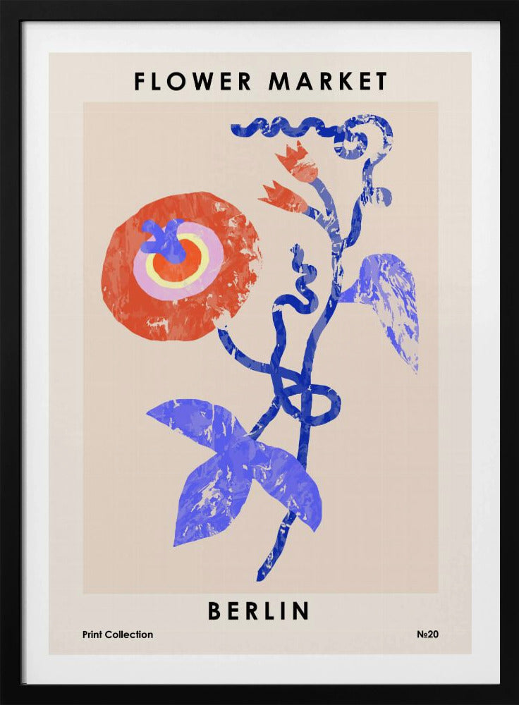 Flower Market. Berlin | Poster