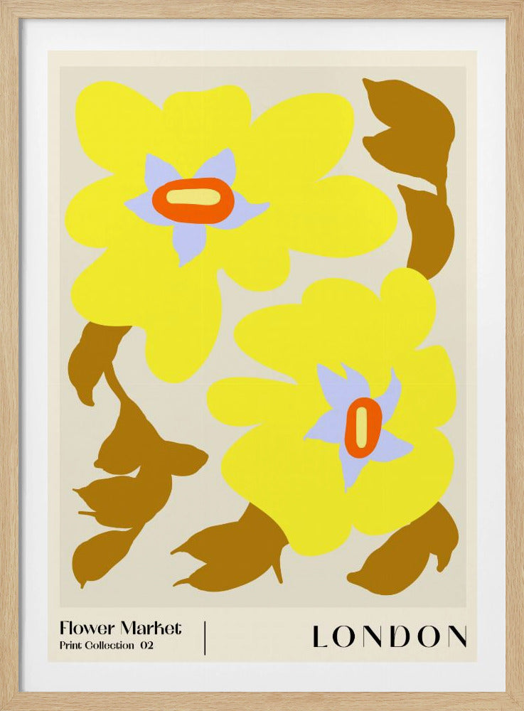 Flower Market. London | Poster