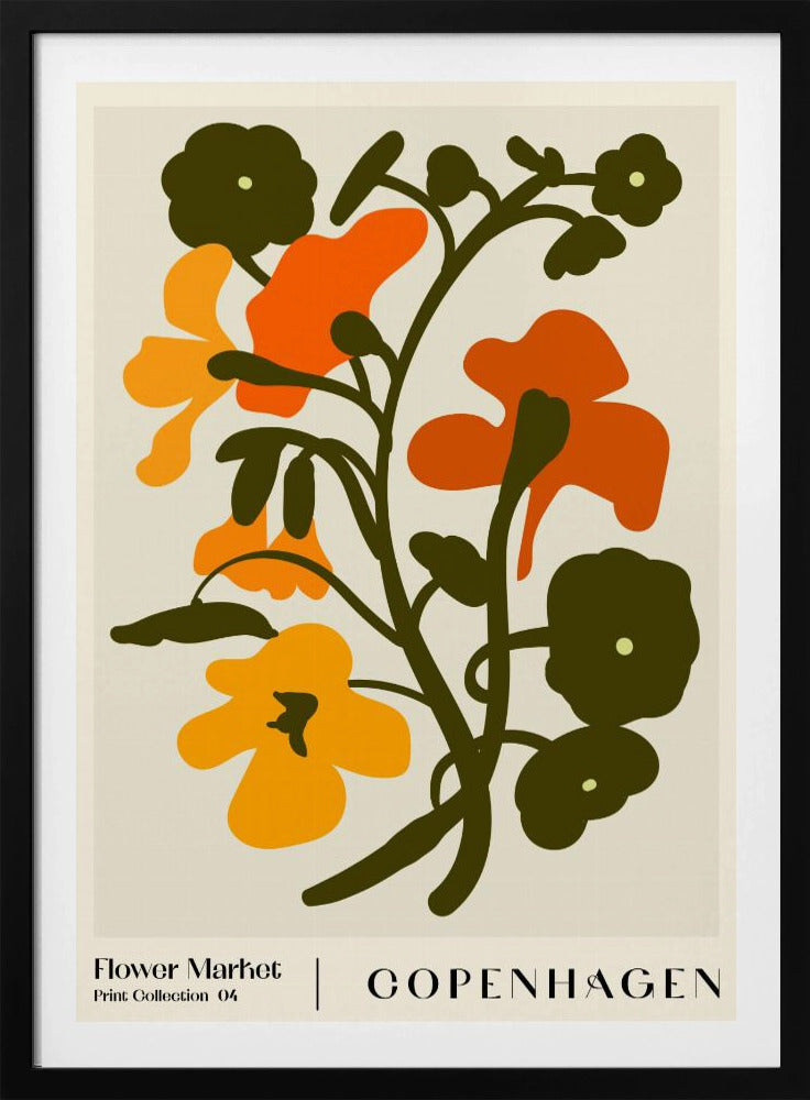 Flower Market. Copenhagen | Poster