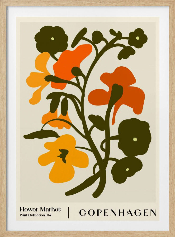 Flower Market. Copenhagen | Poster