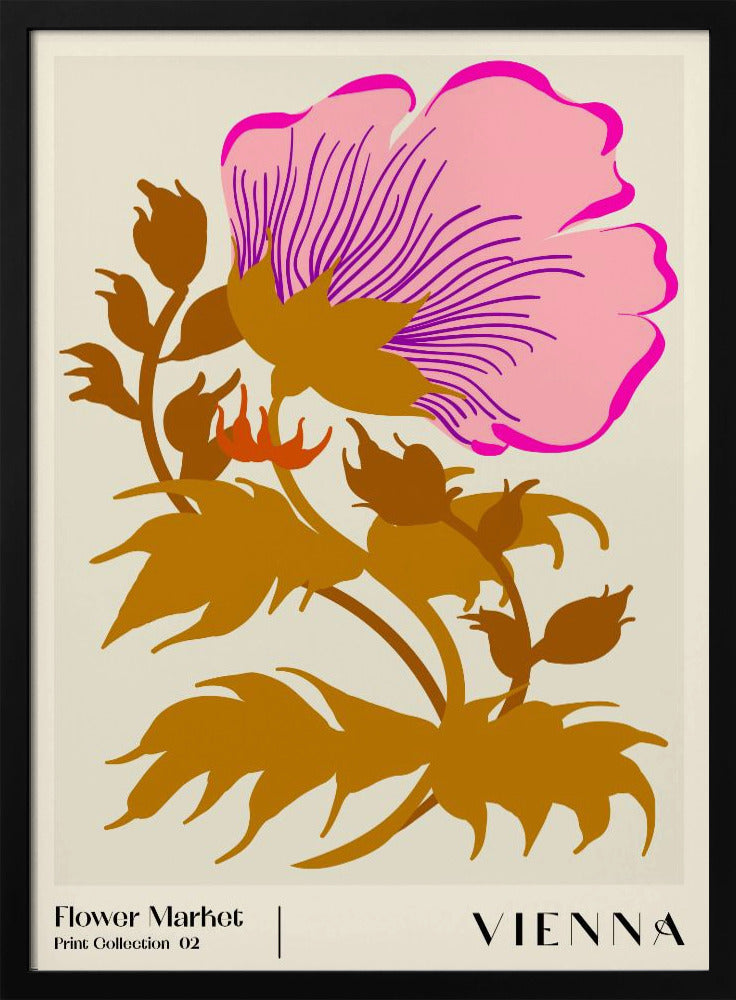 Flower Market. Vienna | Poster