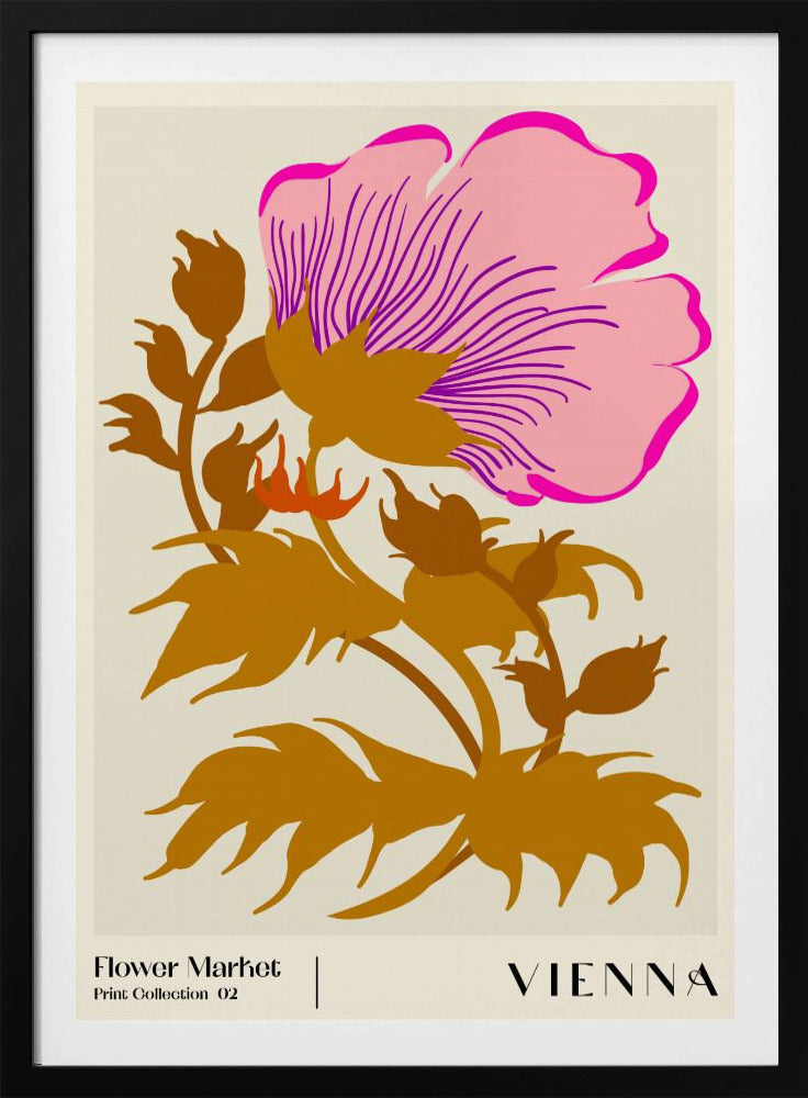 Flower Market. Vienna | Poster