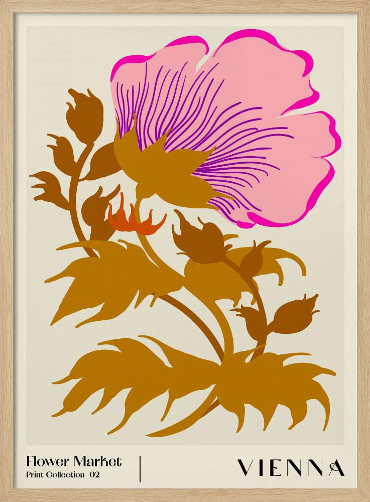Flower Market. Vienna | Poster