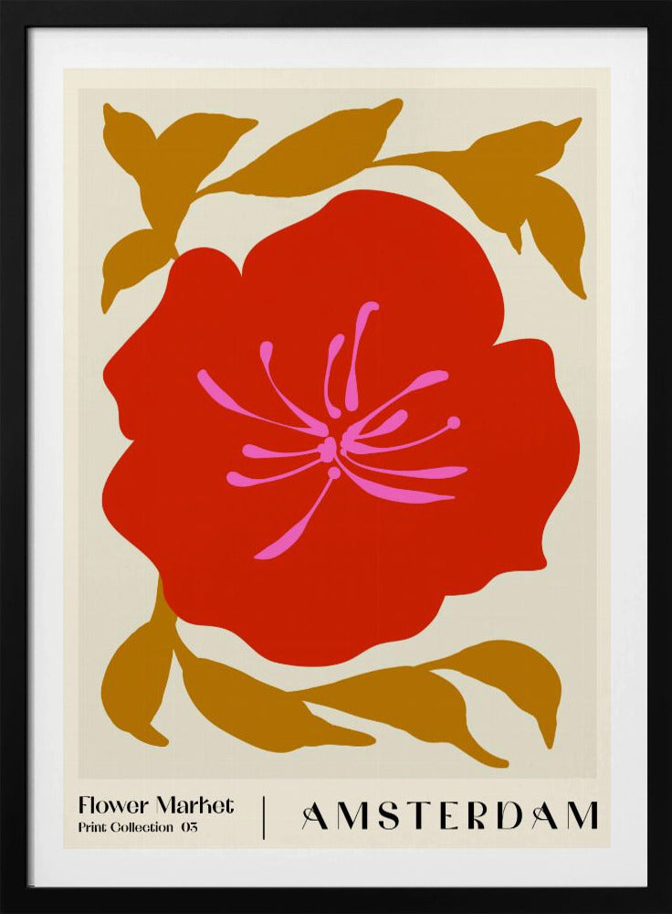 Flower Market. Amsterdam | Poster