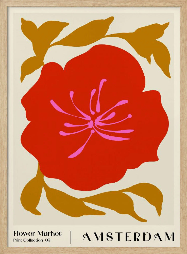 Flower Market. Amsterdam | Poster