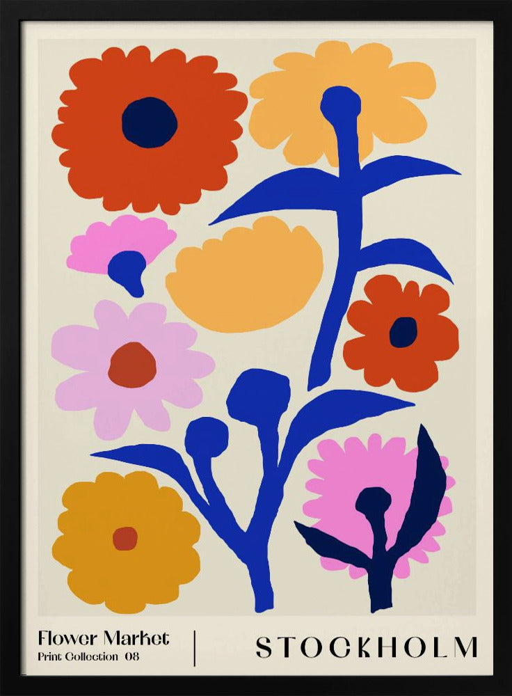 Flower Market. Stockholm | Poster