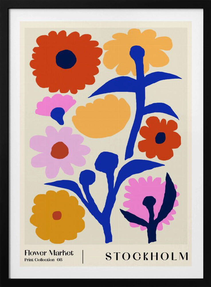 Flower Market. Stockholm | Poster