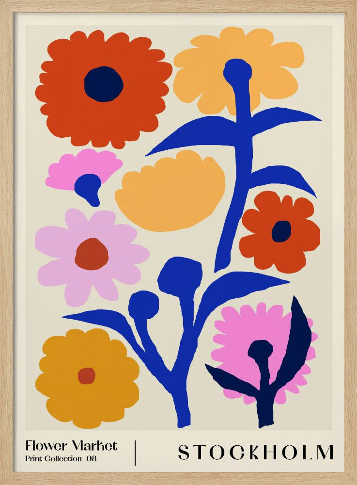 Flower Market. Stockholm | Poster