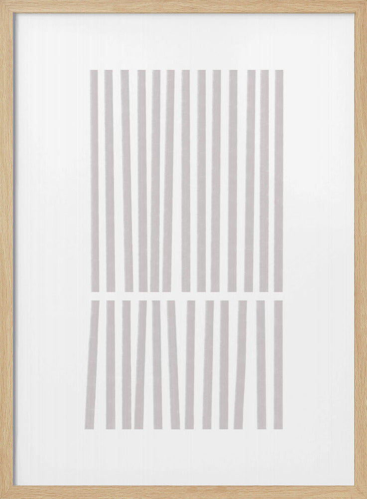 Vertical Gray Lines | Poster