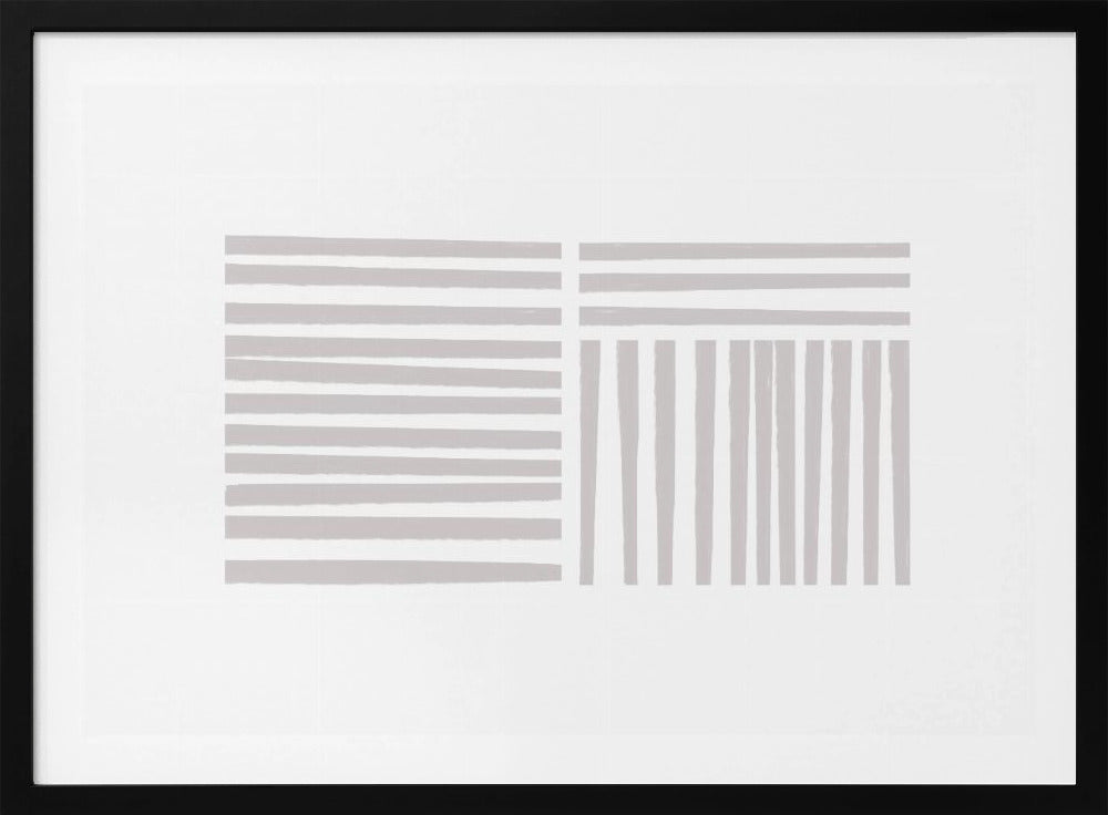 Lijnen in harmonie | Poster