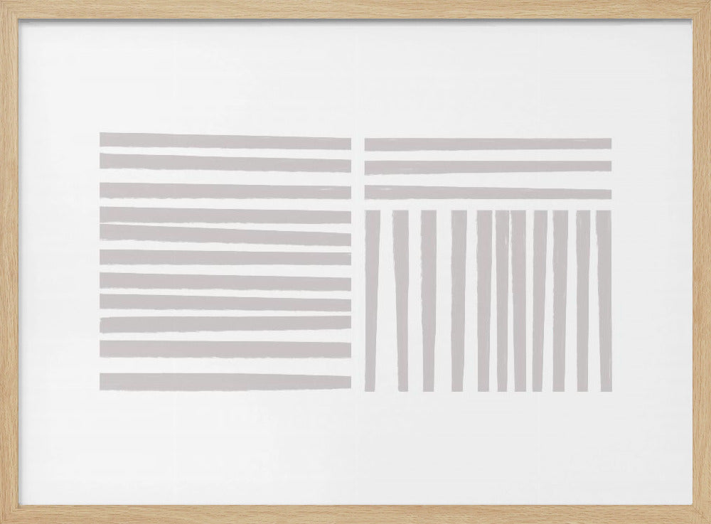Lijnen in harmonie | Poster