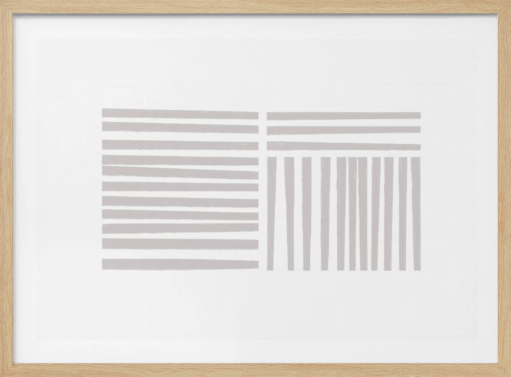 Lijnen in harmonie | Poster