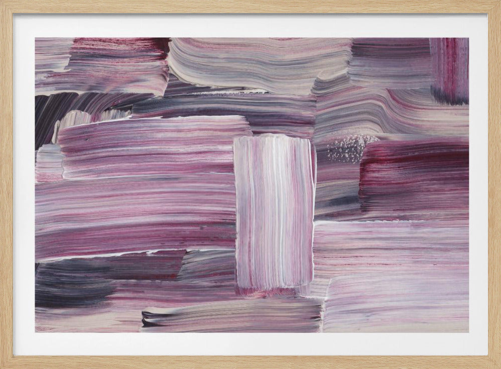 Expressionistische kleurrijke penseelstreken | Poster