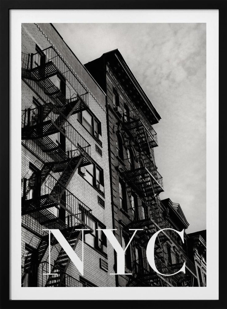 Brandtrappen in NYC 2 | Poster