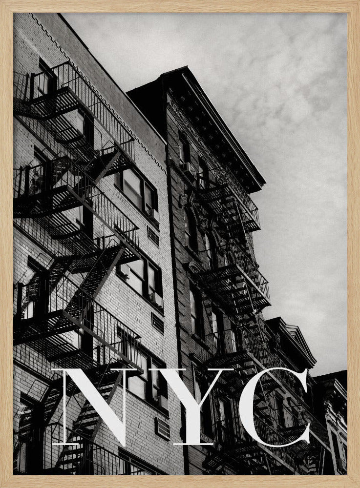 Brandtrappen in NYC 2 | Poster