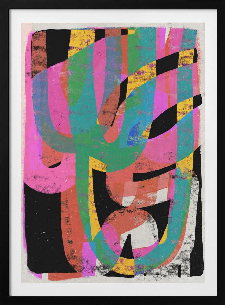 Kleurrijke Chaos | Poster